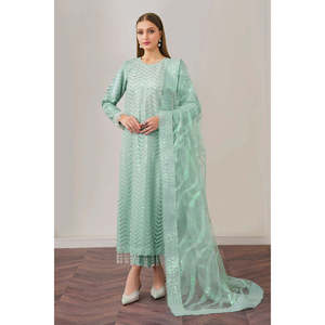 Conjuntos de Traje Formal para Mujer Baroque Exclusive UF-517 y TC-1416 con Diseño de Red Bordada - Product Image 1