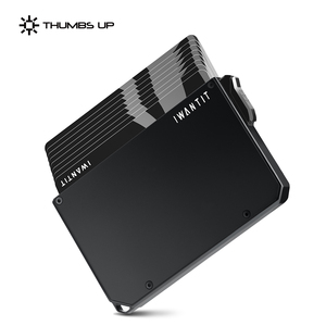 Thumbs-Up Fabrikant Oem & Odm Slanke Designer Kaarthouder Rfid & Nfc Blokkerende Metalen Aluminium Portemonnee Met Geldclip - Product Image 1