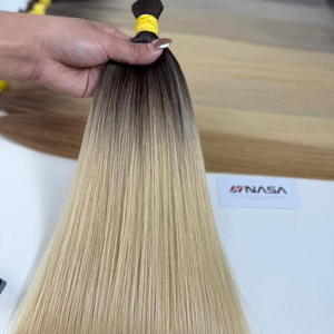 พรีเมียมออมเบร # ผมต่อเวียดนามแท้แบบตรง 1B/60 สี ราคาส่งจากโรงงาน ความยาว 55 ซม. - Product Image 1