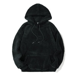 Sudaderas Sherpa transpirables de manga larga de gran tamaño más vendidas/sudaderas con capucha Sherpa de hombre completamente personalizadas con estilo de nueva moda - Product Image 4