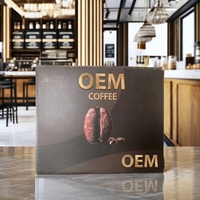 Boîtes de présentation de luxe pour sachets de boissons au café en gros, sachets de café véritable CASANOVA, boîte de café aux herbes et au chocolat