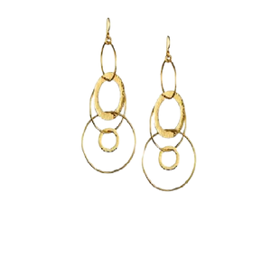 2024 <b>Bracelets</b> Made in France Jewelry <b>Boho</b> Brass Earrings for engagement gift earrings - Product Image 5