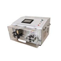 Sinrad SR-70JC 70MM Quadratische Elektronische Kabelschneid- und Abisoliermaschine mit Touchpanel, SPS, 12-Rad-Antrieb, 800W, Halbautomatisch/Automatisch
