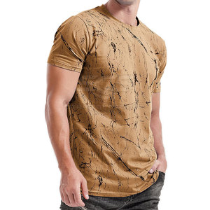 T-shirt pour homme en coton 100% de qualité supérieure, coupe ample et confortable, avec impression graphique moderne, en vente en ligne - Product Image 6