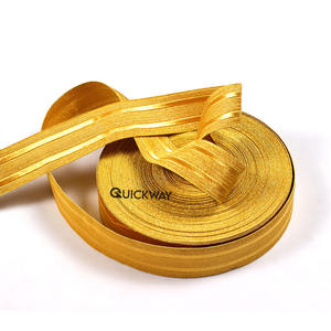 High Quality Gold Braids Laces Uniform Gold Bullion Wire Trimmings Braids <b>Trim</b> Galloon Textile Craft OEM Demand - Product Image 5