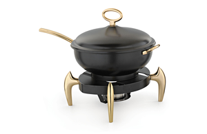 King Luxury <b>Food</b> <b>Warmer</b> Chafing Dish Copper Best for Wedding Ware Copper Chaffing Dish Stainless Steel <b>Electric</b> <b>Food</b> <b>Warmer</b> - Product Image 6