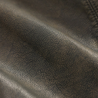 Manteau d'hiver pour homme en cuir de vachette indigo de haute qualité, vintage, teint à la main, gaufré, long, avec doublure à carreaux et boutons en corne, personnalisable