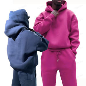 Sweat-shirts surdimensionnés en coton français de qualité supérieure, fabriqués sur mesure, lourds, 500 g/m², en molleton, vierges - Product Image 4