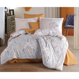 Ensemble housse de couette Clasy Ranforce moutarde Double Aramis V1 Ensemble de qualité supérieure - Product Image 1