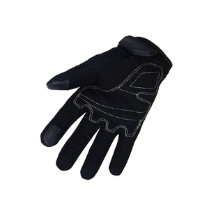 Guantes de moto para hombre y mujer, guantes de moto con pantalla táctil de dedo completo para carreras de carretera, Motocross-Negro L - Product Image 2