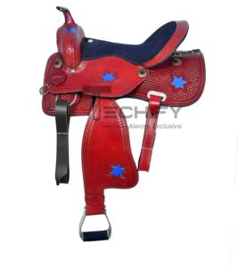 ชุดอุปกรณ์ม้าแบบตะวันตกพรีเมียม ประกอบด้วยบังเหียนและสายรัดอก  อุปกรณ์สำหรับม้า ผลิตภัณฑ์สำหรับม้า - Product Image 1