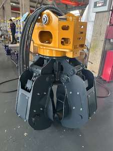 مخلب هيدروليكي خماسي الأصابع SJ08 للحفارات، مخلب للخردة والصخور - Product Image 2