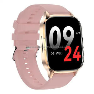 2024 QC A8 HK21 2.01 ''Amoled affichage Smartwatch BT appel sommeil Tracker IP67 étanche pour hommes femmes carré Gel de silice bande - Product Image 3