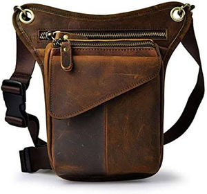 Real Leather <b>Men's</b> Leather Waist Bag Fanny Pack Crossbody Bag 2026 Pakistan High Quality for Sale - Product Image 1