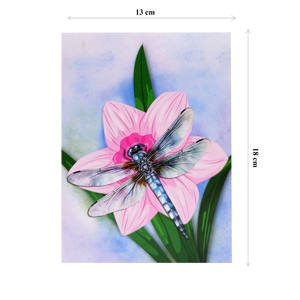 <b>High</b> Quality Custom Designed Daisy Basket <b>Pink</b> Daffodil 3D Pop Card Handicraft Paper Crafts Vietnam <b>Top</b> Trend Wholesale Love - Product Image 6