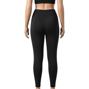 Pantalons de yoga en nylon et élasthanne grande taille, haute élasticité, respirant, confort, vêtements d'entraînement de fitness, vente en gros, export, vente mondiale, professionnel - Product Image 4