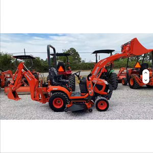 Tracteur Kubota d'origine BX25D 23Hp 25Hp Tracteur à roues Chargeur avant arrière Avec moteur Kubota d'origine Garantie sur les roulements - Product Image 2