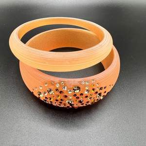 Pulsera de joyería nupcial, joyería de mano de resina moderna, Pulseras de Moda de resina, pulseras coloridas de joyería de moda para mujer, brazaletes - Product Image 4