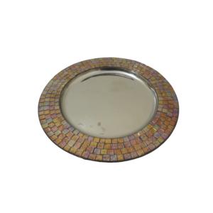 Hot Selling Wedding Event & Engagement <b>Party</b> Catering Decoration <b>Serving</b> Charger Plate Rounded Shape <b>Serving</b> <b>Platter</b> Dishes - Product Image 5