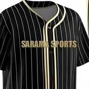 Ensemble d'uniformes de baseball durable, tissu respirant, conception personnalisée OEM, ensemble de maillot et de pantalon de baseball personnalisé - Product Image 2