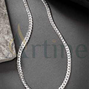 สร้อยคอคิวบันเพชรทรงกลม VVS ประดับเพชรเต็มเส้น สไตล์ฮิปฮอป สำหรับผู้ชาย ชุบทอง 3tcw เหมาะสำหรับงานปาร์ตี้ - Product Image 2