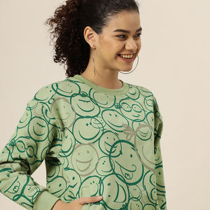 Sudaderas Casuales de Alta Calidad para Mujer, OEM, las Más Vendidas, Sudaderas Lisas con Cuello Redondo para Mujer - Product Image 5