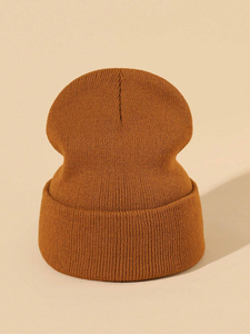 หมวกไหมพรมทรงหลวมสำหรับฤดูหนาว คุณภาพสูง ผลิตตามสั่ง ขายส่ง OEM สำหรับทุกเพศ พร้อมลายพิมพ์ ออกแบบได้ตามต้องการ เหมาะสำหรับการเดินทาง ผลิตจากผ้าตามสั่ง - Product Image 5