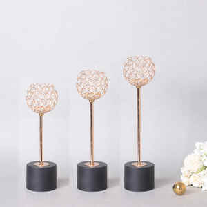 Bougeoirs en métal design antique pour mariages fêtes décor à la maison bougeoir créatif unique centres de table support 2023 - Product Image 4