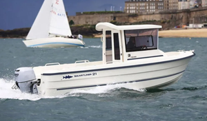 Bateau de pêche d'occasion 2022 Smartliner Fisherr 21 6m 100cv Pilothouse 6.40m Hors-bord Essence 3 Lames en Alliage avec Remorque à Vendre - Product Image 4