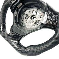 Volant de direction en cuir véritable et fibre de carbone, livraison rapide, personnalisé pour BMW E90 E88 E87 E82, volant de direction pour voiture de sport