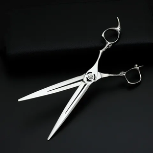 Tijeras de Peluquería Profesionales de 6.25 Pulgadas, Afiladas, para Diestros, de Acero Inoxidable, con Mango Recto, Herramienta de Belleza para Cortar el Cabello - Product Image 4