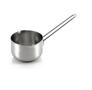 Mini olla de acero inoxidable sin níquel, sartén para leche, sartén para té, sartén para leche de acero inoxidable, Base de inducción, sartén Chai para hervir leche con mango - Product Image 2