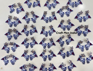 Beaded Pelican <b>Earrings</b> Are Perfect for Those Pels. Measures 3.75 Inches. - Product Image 6