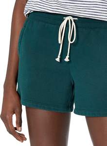 OEM Wholesale Customized Name Logo Fashion Street Casual Oversized Training Women <b>Fleece</b> <b>Shorts</b> - Product Image 5