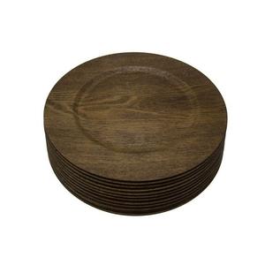 Assiette de présentation en bois de qualité supérieure, design classique, taille personnalisée, pour fournisseur en gros - Product Image 1