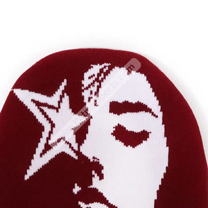 New Arrival Custom Jacquard <b>Beanies</b> Quick Dry 100% Cotton Top Manufacturer Embroidered <b>Beanies</b> - Product Image 2