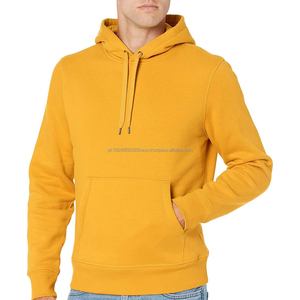 Sudadera con Capucha Personalizada al por Mayor para Hombre, Sudadera Extra Grande de Poliéster y Algodón, Diseño Bordado, Sudadera Lisa Estilo OEM - Product Image 3