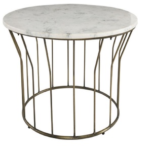 Marco de hierro macizo nueva mesa de latón y mármol de aspecto atractivo a precio razonable superventas calidad superior superventas - Product Image 6