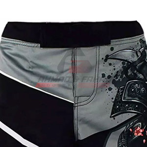 กางเกงขาสั้น MMA แบบลำลองสำหรับใส่เล่นกีฬายิมกางเกงขาสั้น MMA แบบออกแบบได้ตามที่ต้องการ - Product Image 6