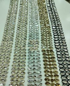 Rubans et lacets brodés à la machine sur mesure de divers modèles et couleurs pour robes de mariée - Product Image 2