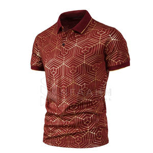Gran oferta, precio al por mayor, camiseta Polo con logotipo personalizado que absorbe la humedad, camiseta Polo hecha de alta calidad de tamaño personalizado - Product Image 2