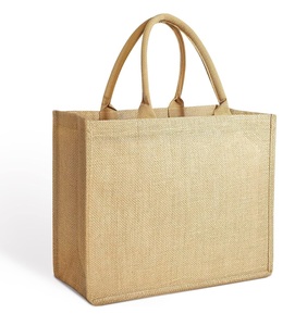 ถุงช้อปปิ้งแบบพกพาทันสมัย ถุงช้อปปิ้งจากปอกระเจา ย่อยสลายได้ นำกลับมาใช้ใหม่ได้ ออกแบบและขนาดตามสั่ง - Product Image 6