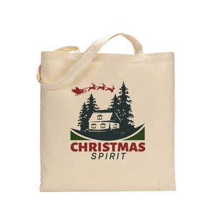 Christmas <b>Spirit</b> Tote Bag Festive Gift Bags with Christmas <b>Spirit</b> Christmas <b>Spirit</b> Tote Bag Festive Gift Bags Christmas <b>Spirit</b> - Product Image 4