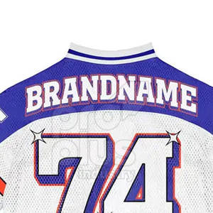 Maillot de football classique à manches courtes respirant, taille plus, inspiré de l'ancienne école, design rétro vintage pour équipe - Product Image 3