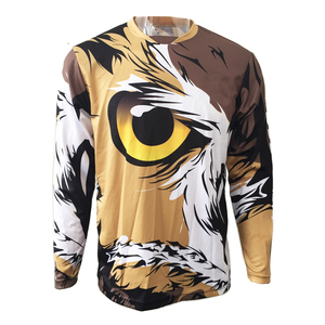 Jersey Deportivo Personalizable, Transpirable, Talla Grande, para Ciclismo MTB DH BMX MX Enduro Downhill Motocross - Product Image 1