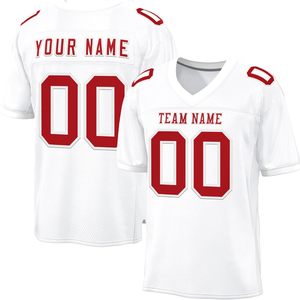 OEM Custom Quick Dry American Football Jerseys Breathable Polyester <b>Mesh</b> Training Team Uniform <b>Screen</b> Print Wholesale Short - Product Image 6
