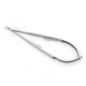 ที่จับเข็มไมโครแบบแมนนวลทำจากสแตนเลส |   เครื่องมือผ่าตัดระดับพรีเมียมสำหรับการผ่าตัดจุลศัลยกรรมและการเย็บแผลที่แม่นยำ - Product Image 4