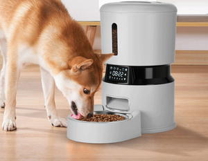 Comedero Automático Inteligente para Mascotas de Gran Capacidad, 4L, Dispensador de Comida para Perros y Gatos con Temporizador, Programable, Material de PC, Sólido, Ecológico, con Batería - Product Image 5