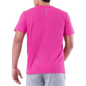 เสื้อยืดคอกลมสำหรับผู้ชายสีดำและสีขาวสีเทากรมท่าเบาพิเศษแห้งเร็วระบายอากาศได้ดี - Product Image 2