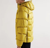 Vestes d'hiver en duvet pour hommes de haute qualité, vêtements pour hommes, mode vintage, blouson bomber matelassé pour hommes